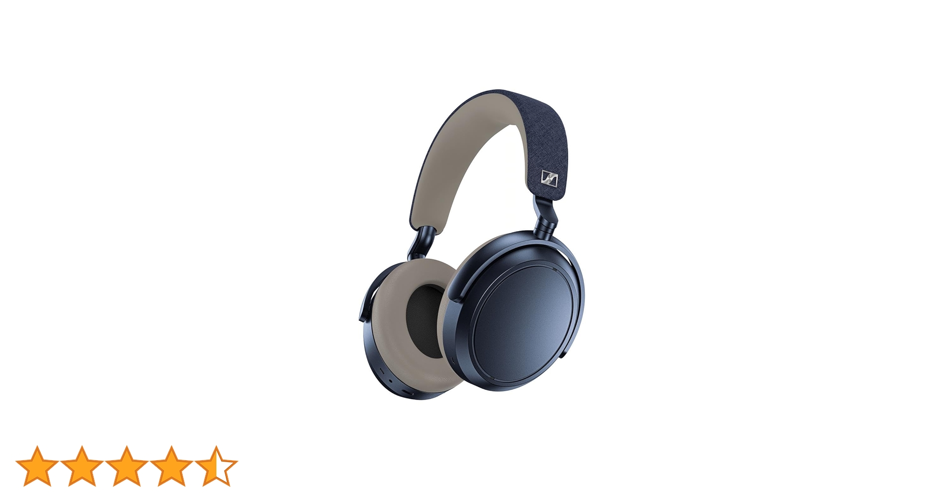美品　SENNHEISER MOMENTUM 4 Wireless Denim Sennheiser Momentum 4 Wireless Over Ear Headphones, German